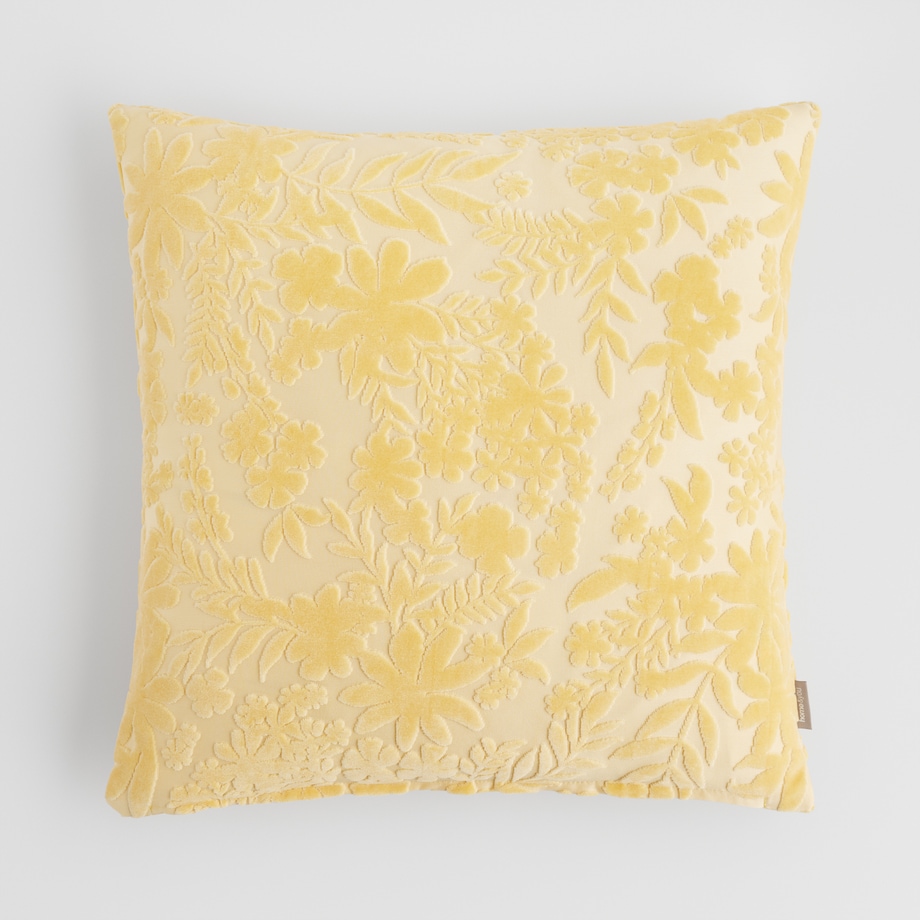 Poszewka Żakardowa Modo 45x45 cm z motywem kwiatowym