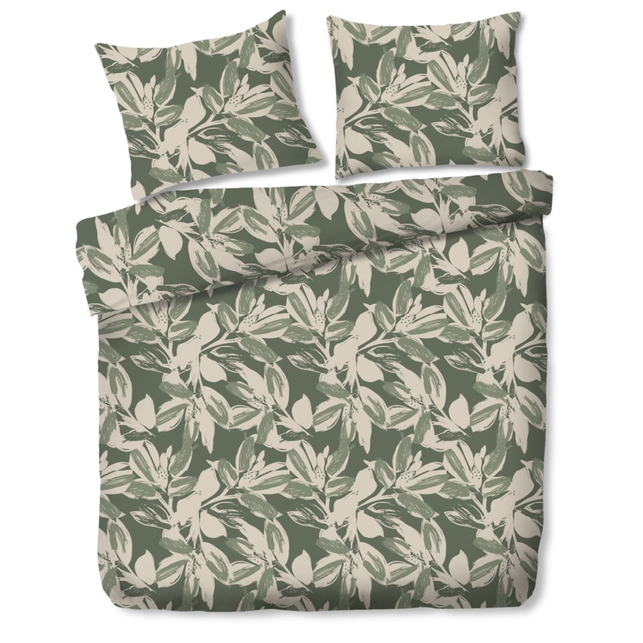 Pościel Z Mikrofibry Remaro 200x220 cm z motywem liściastym