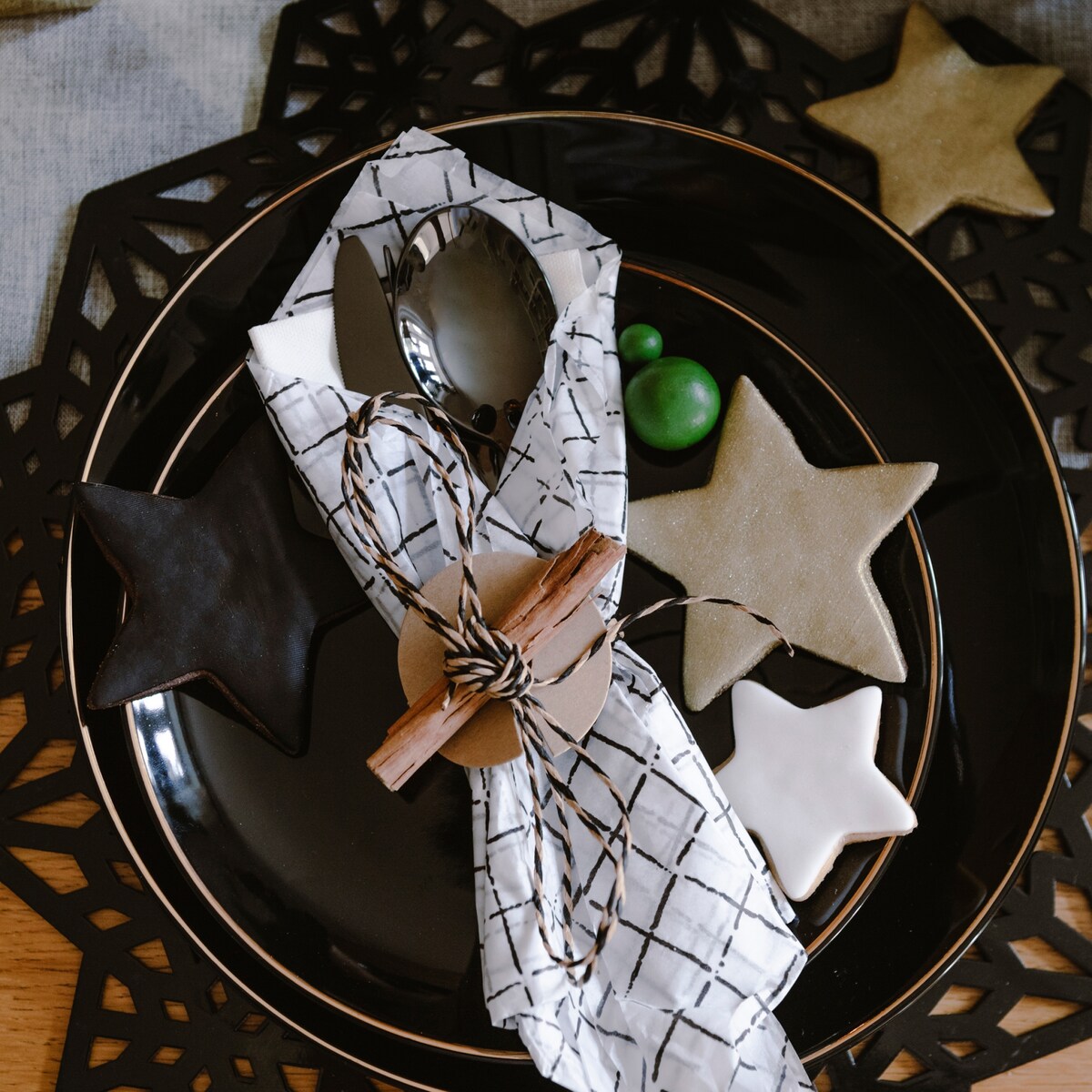 Talerz Obiadowy Svart