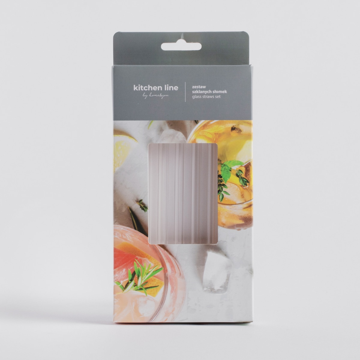 Zestaw szklanych Słomek Transello