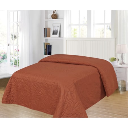 Jednokolorowa narzuta na łóżko Botanical 200x220 cm