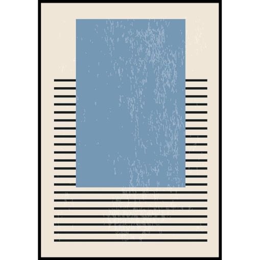 plakat geometric shape no 2 70x100 cm