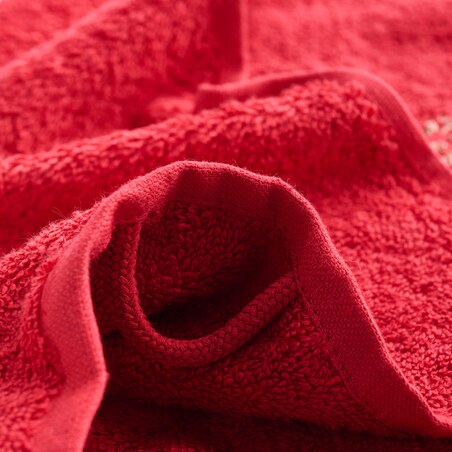 Komplet ręczników dekoracyjnych do twarzy lub rąk 2szt Natal 30x50 cm z motywem choinki