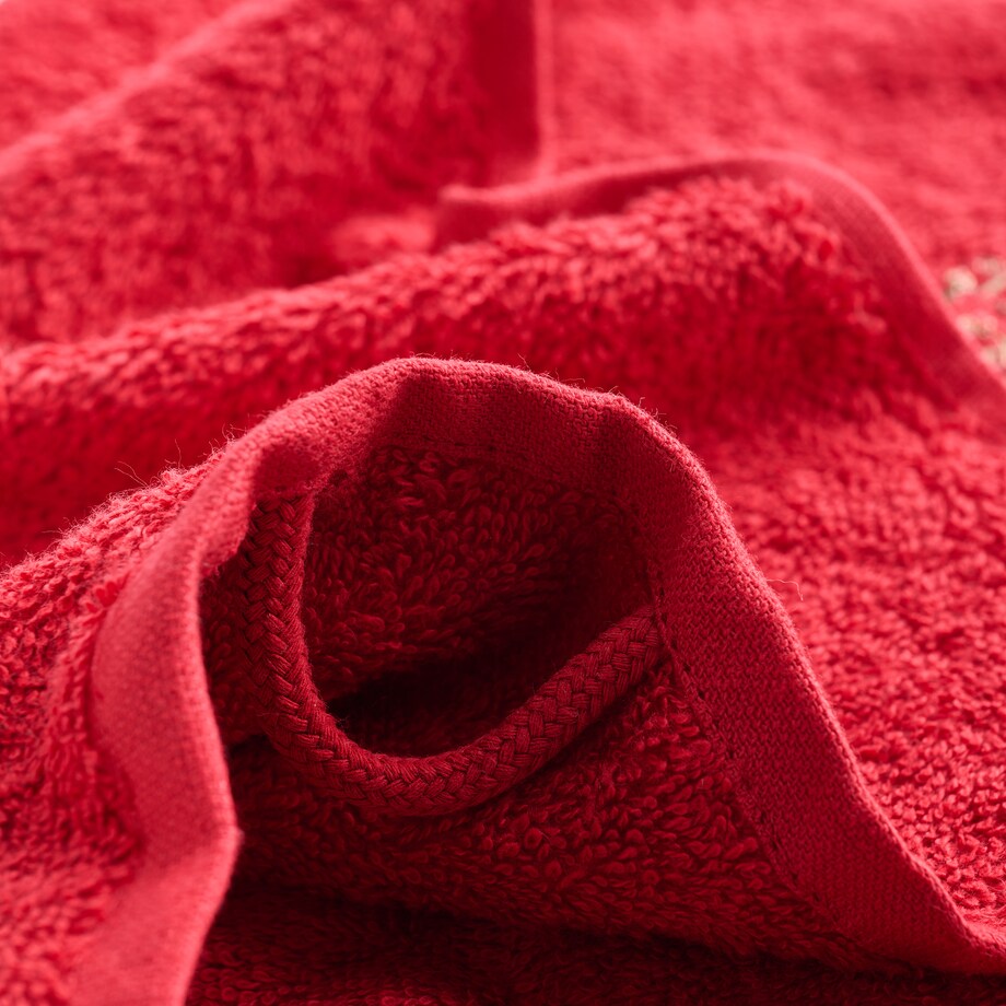 Komplet ręczników dekoracyjnych do twarzy lub rąk 2szt Natal 30x50 cm z motywem choinki