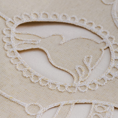 Bieżnik Jumble 35x178 cm z motywem jajka