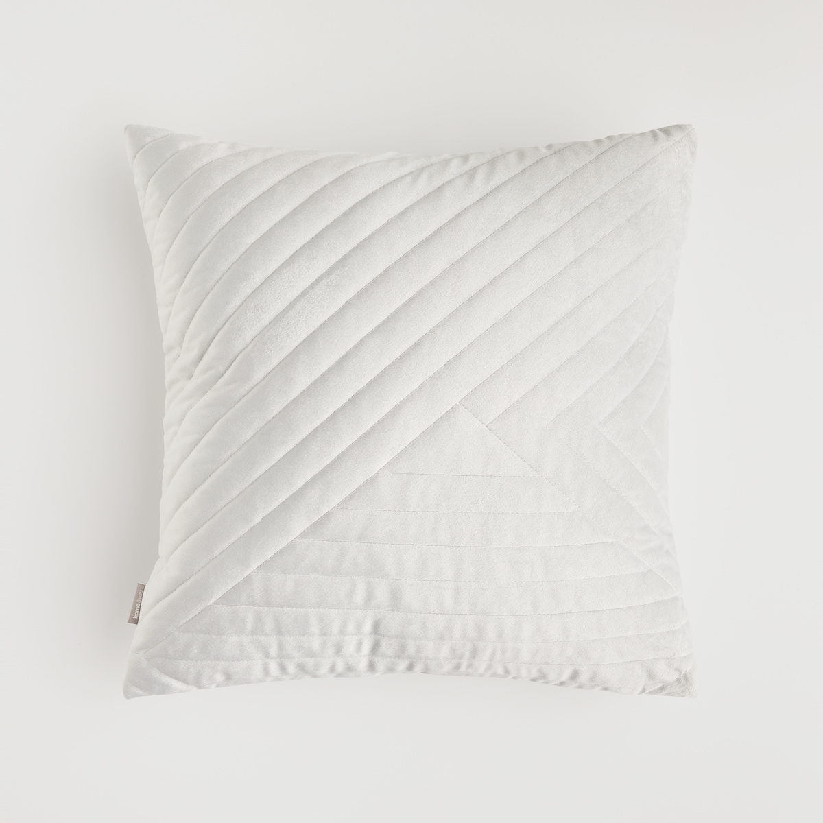 Poszewka Welwetowa Minister 45x45 cm z motywem geometrycznym