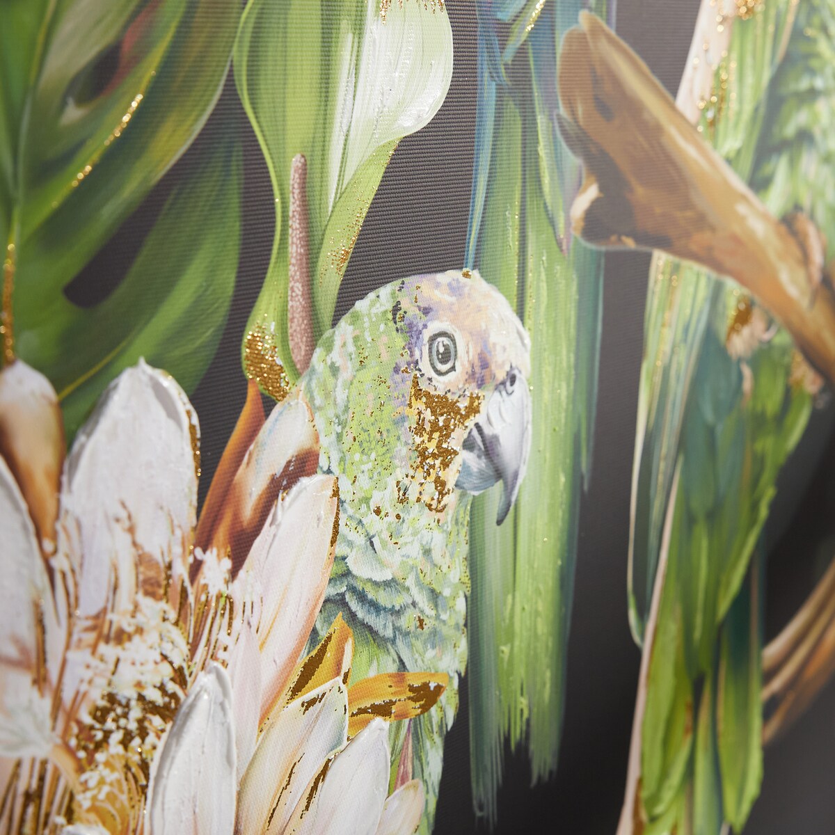 Ręcznie zdobiony braz w ramie Piroso