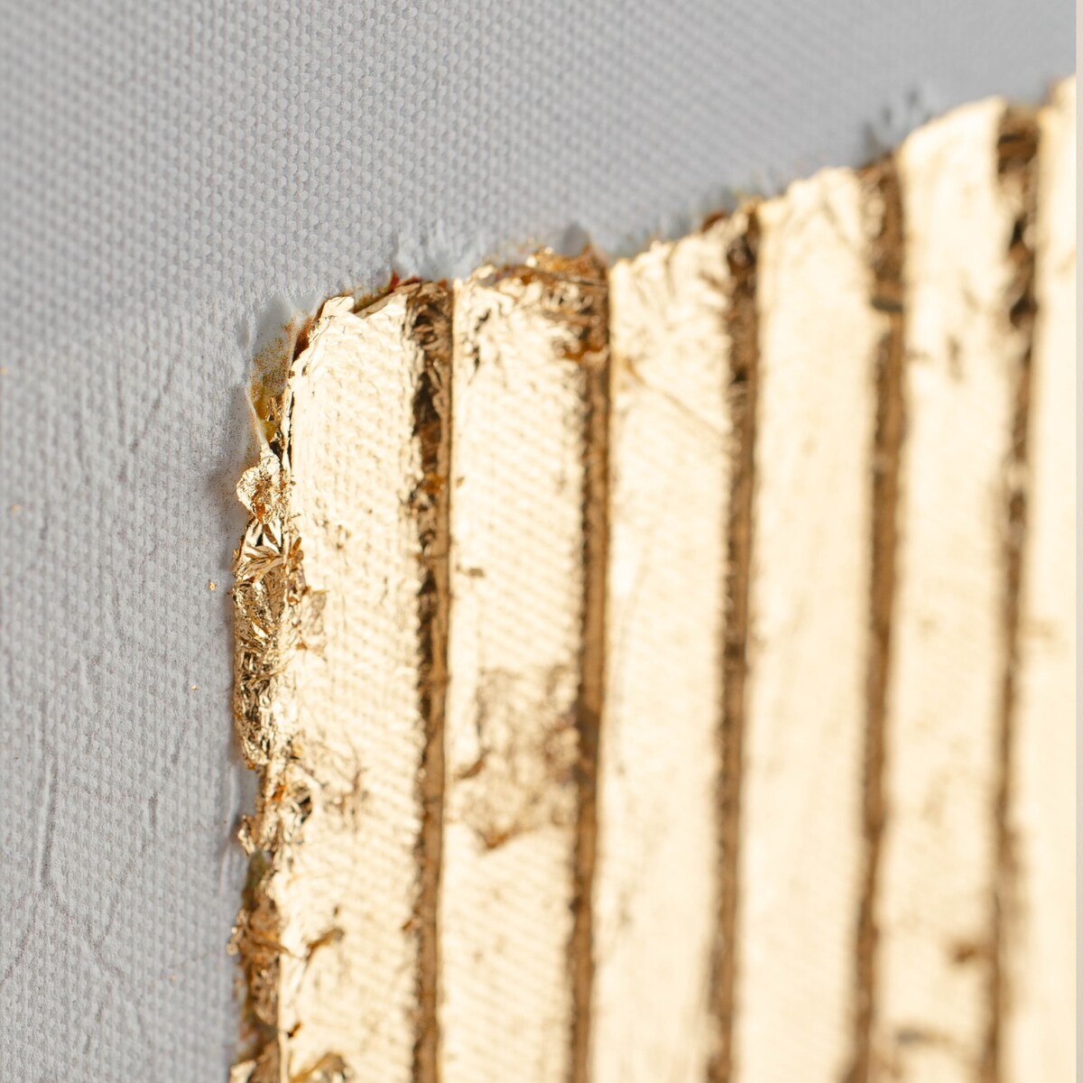 Nowoczesny Obraz ze Złoceniem Strisco