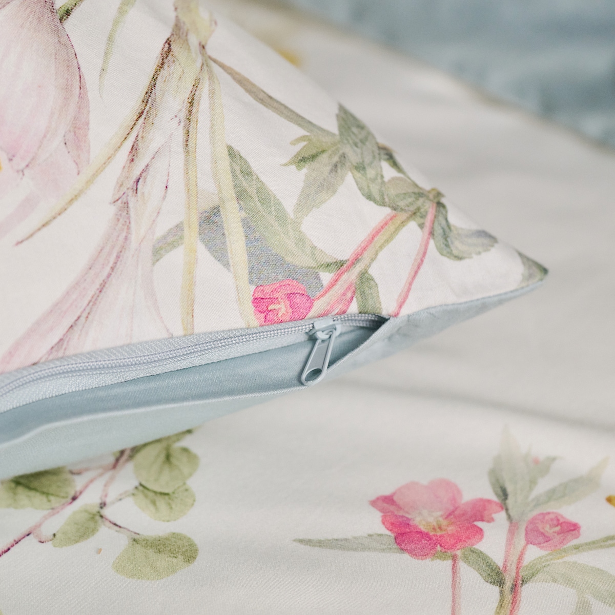 Pościel z bawełny satynowej Gardenblum 200x220 cm