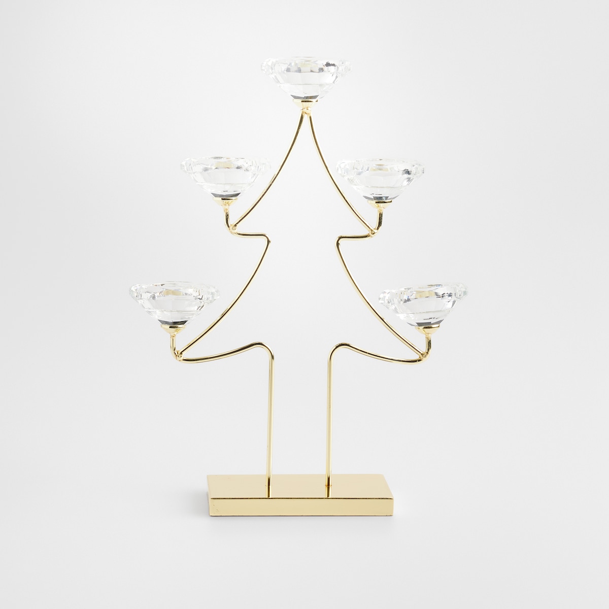 Świecznik Diamonds tree z motywem choinki