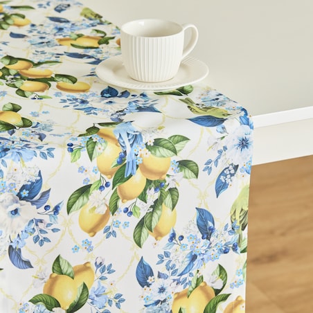 Bieżnik z nadrukiem Lemondi 40x180 cm z motywem owoców