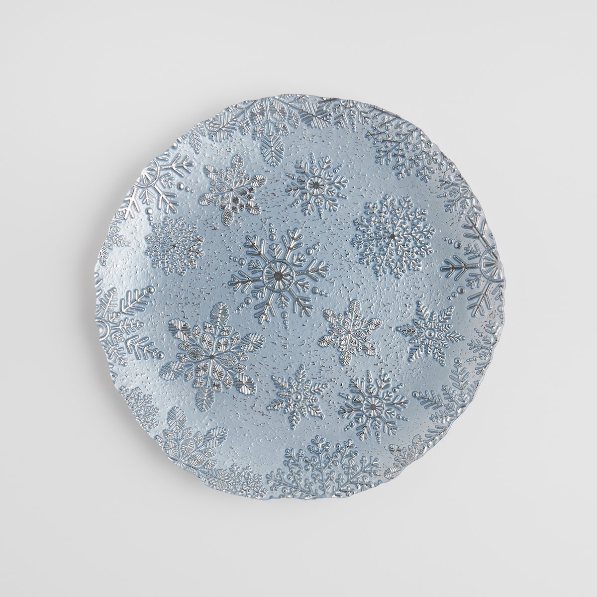 Patera Snowflakes z motywem śnieżynki