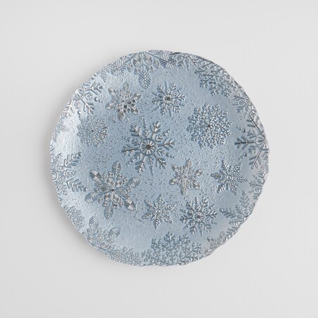 Patera Snowflakes z motywem śnieżynki