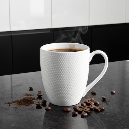 Kubek Texturi w groszki