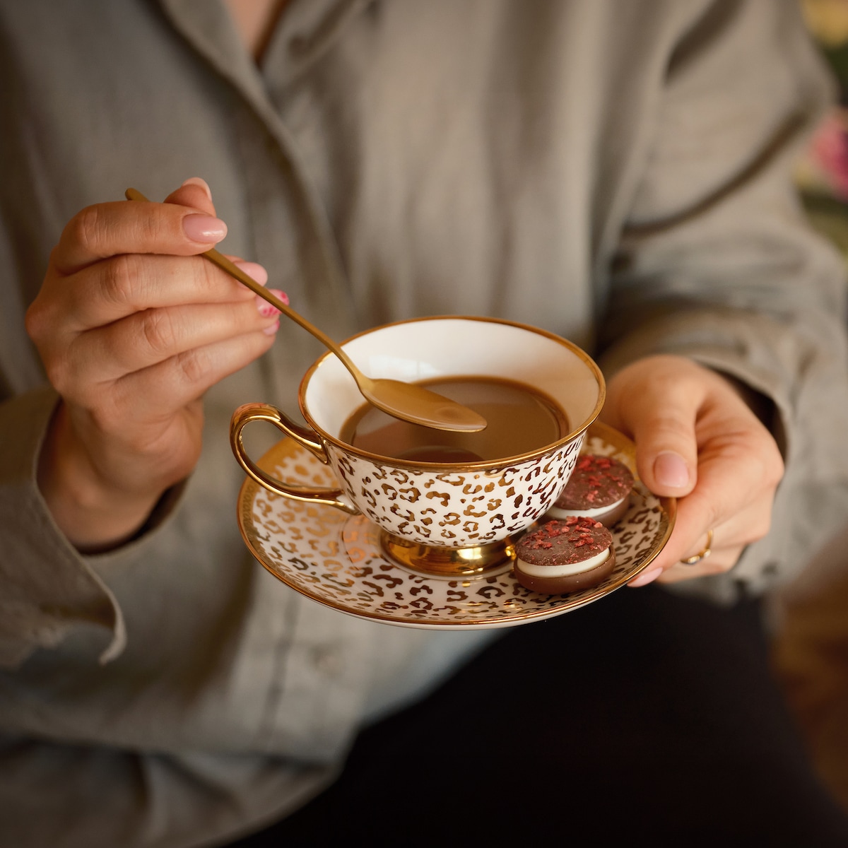 Filiżanka Ze Spodkiem Panterra