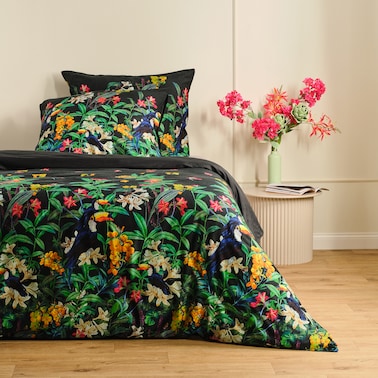 Pościel z bawełny satynowej Tropicus 160x200 cm