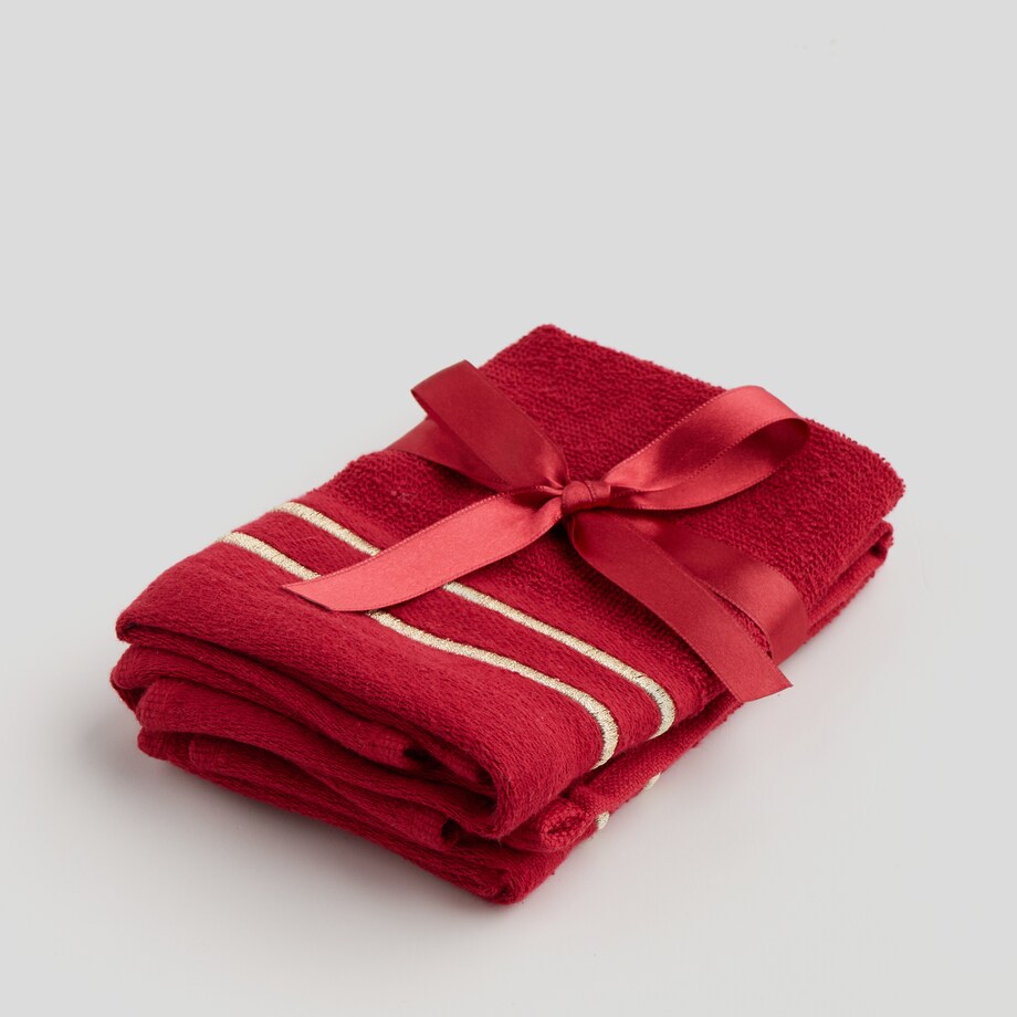 Komplet 2 szt. ręczników do twarzy lub do rąk Aristo 30x30 cm