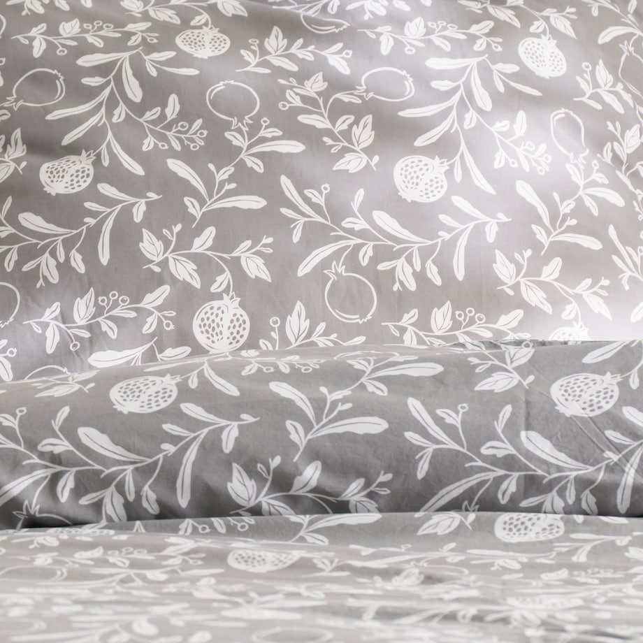 Pościel Bawełniana Granor 200x220 cm z motywem owoców