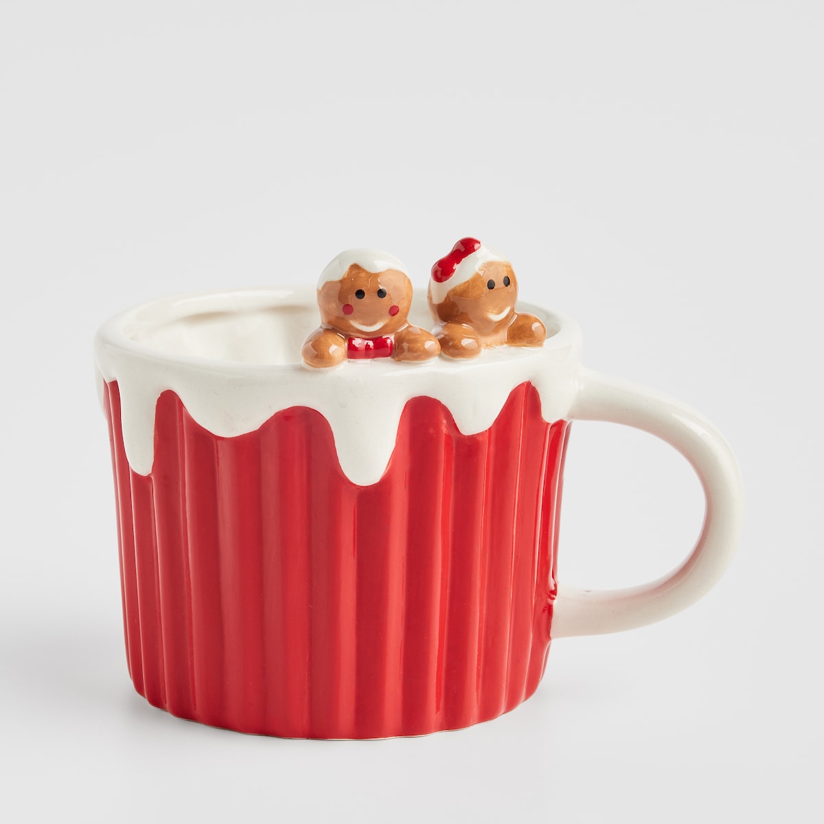 Kubek Gingerbreadios z motywem piernika