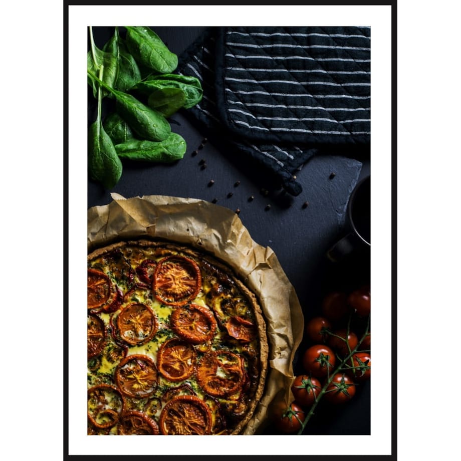 Poster Story, Plakat, Obraz - Pizza z Suszonymi Pomidorami