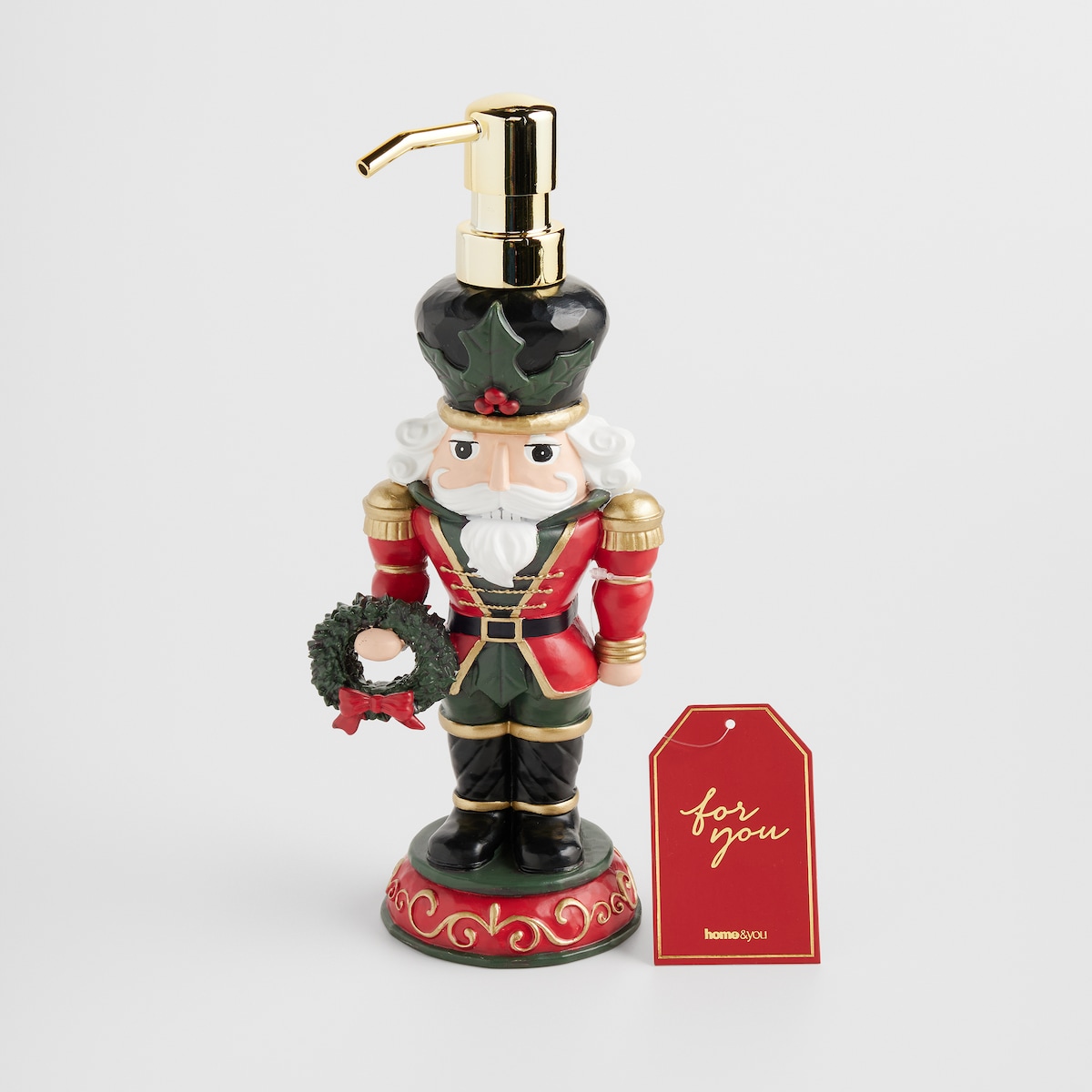 Dozownik Nuttios z motywem dziadka do orzechów