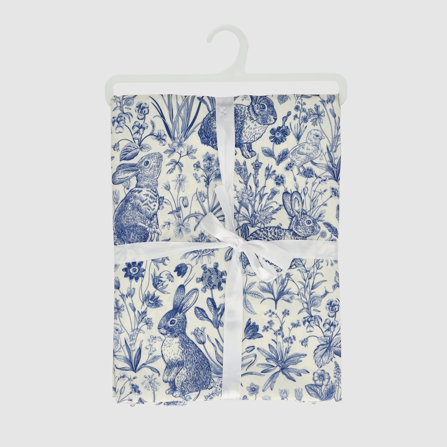 Bieżnik Blue bunny 35x180 cm