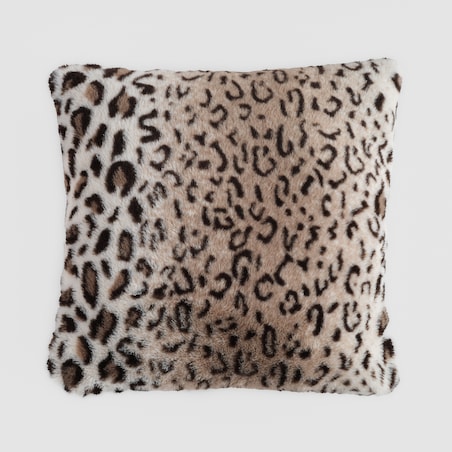 Poszewka Futrzana Panterini 45x45 cm z motywem zwierzęcym
