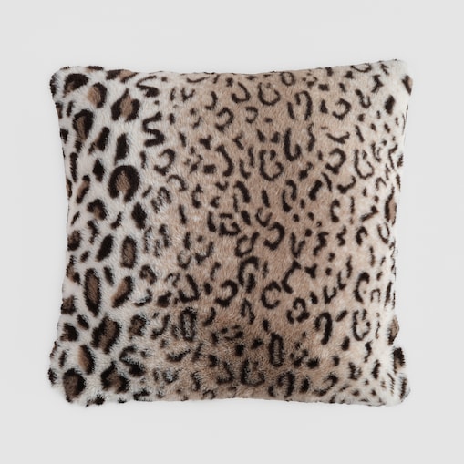 Poszewka Futrzana Panterini 45x45 cm z motywem zwierzęcym