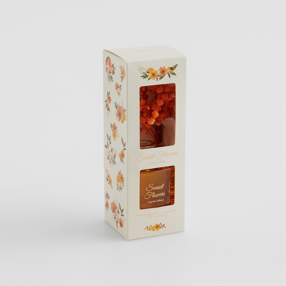 Dyfuzor zapachowy z patyczkami Pumprelle flower 200 ml