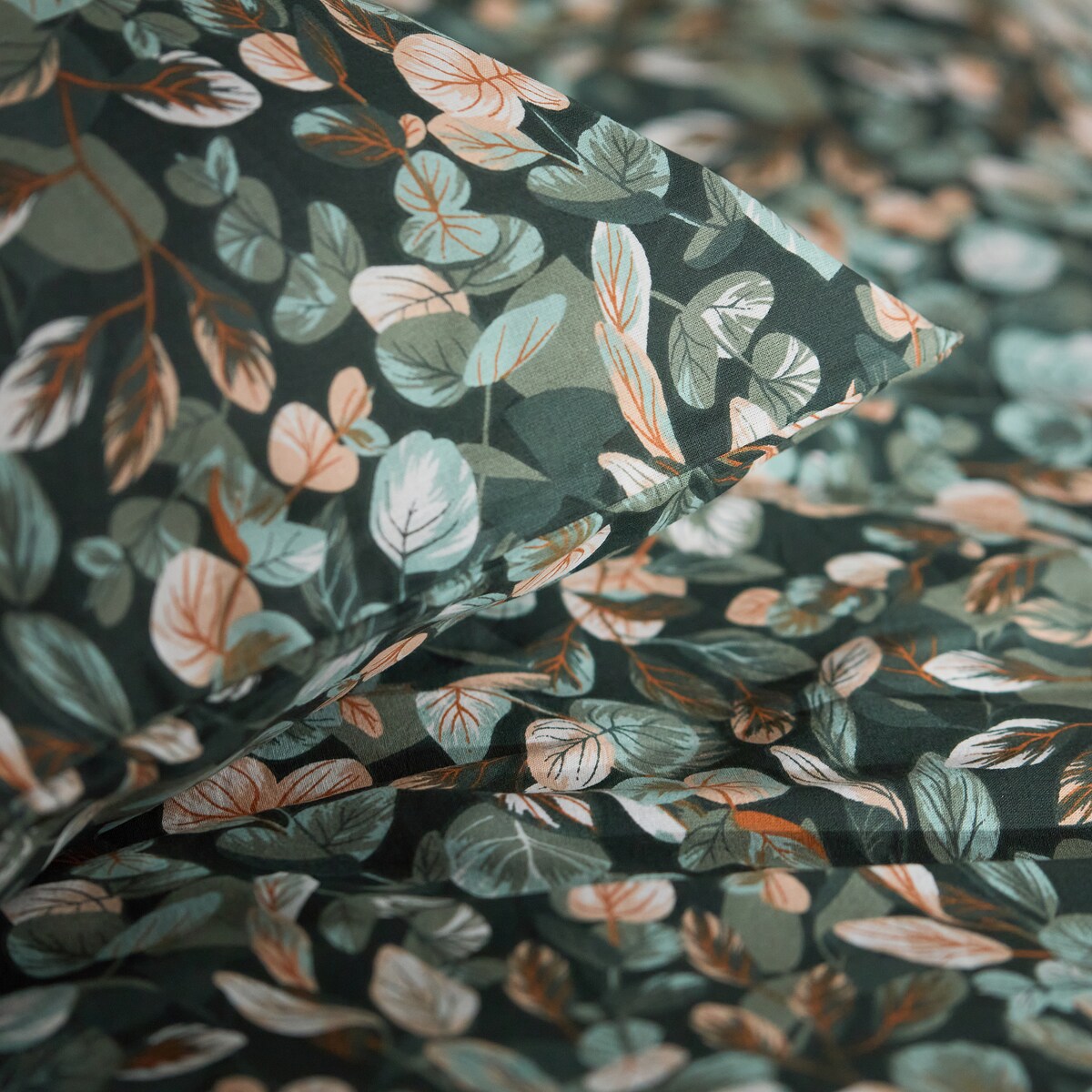 Pościel Bawełniana Calipto 200x220 cm z motywem liściastym