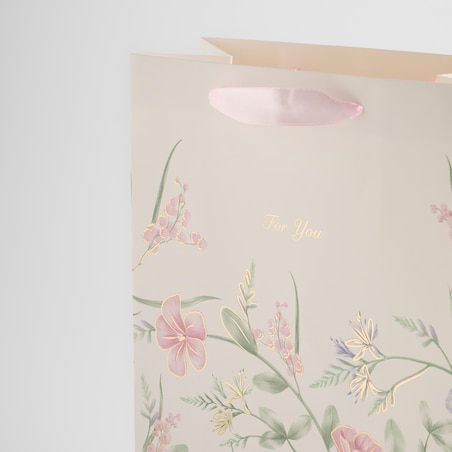 Torba Prezentowa Kiros z motywem kwiatowym