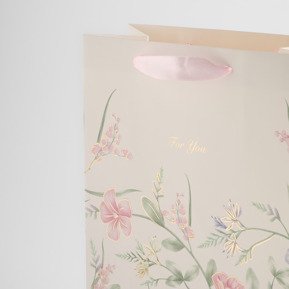 Torba Prezentowa Kiros z motywem kwiatowym