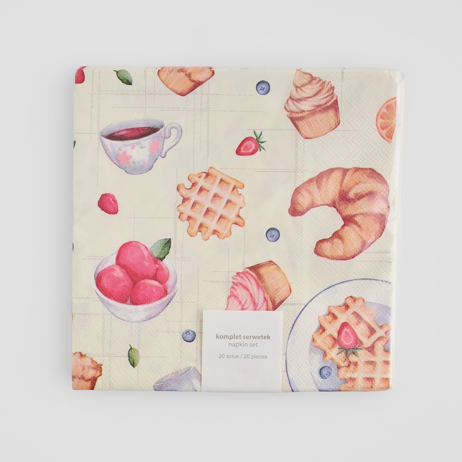 Komplet Serwetek Brunchery