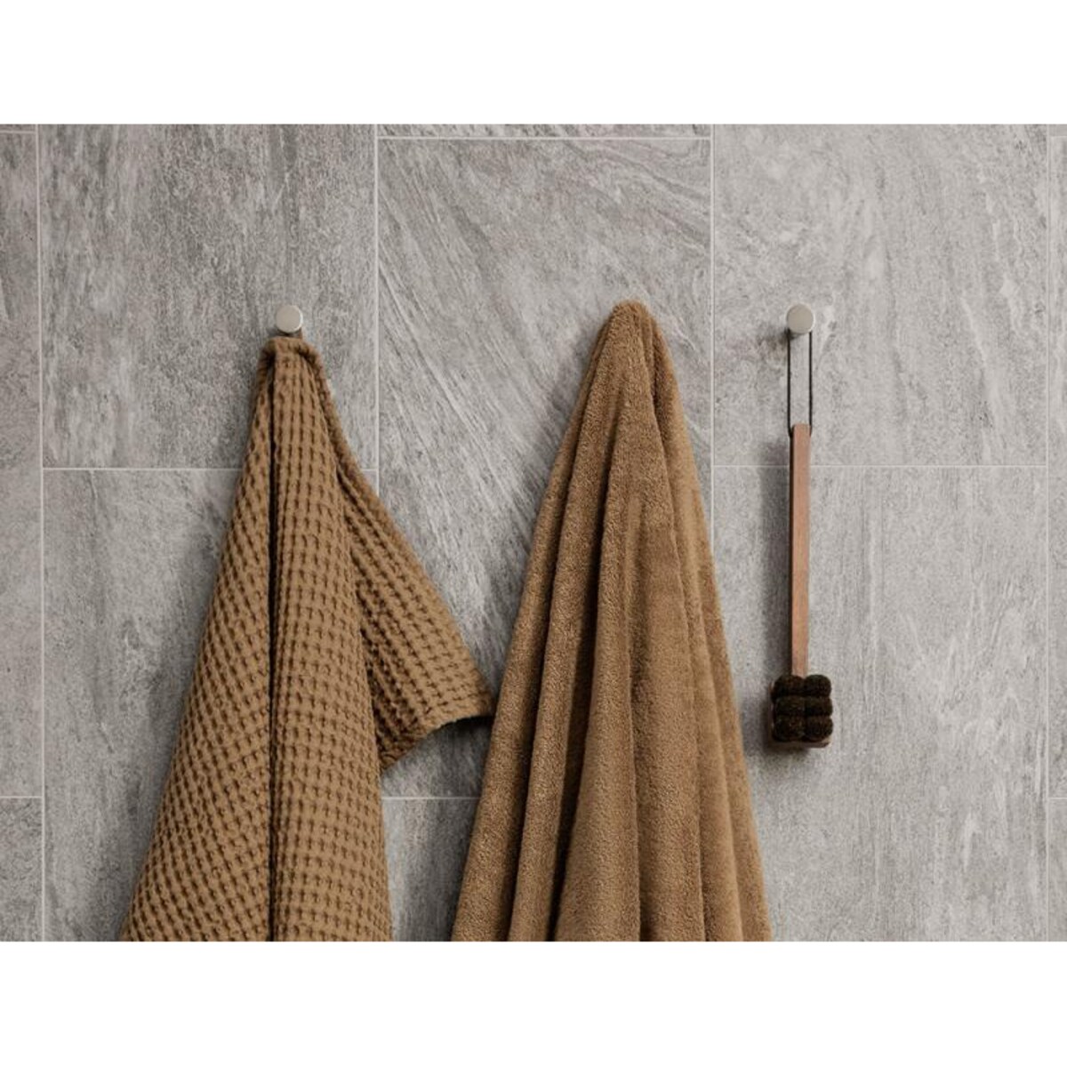 Zestaw 2 wieszaków LAMURA, 2.5 x 2.5 x 6 cm, Blomus