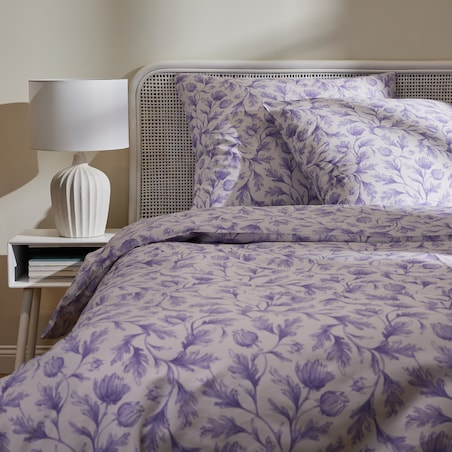 Pościel z bawełny satynowej Amantello 160x200 cm z motywem arabeski