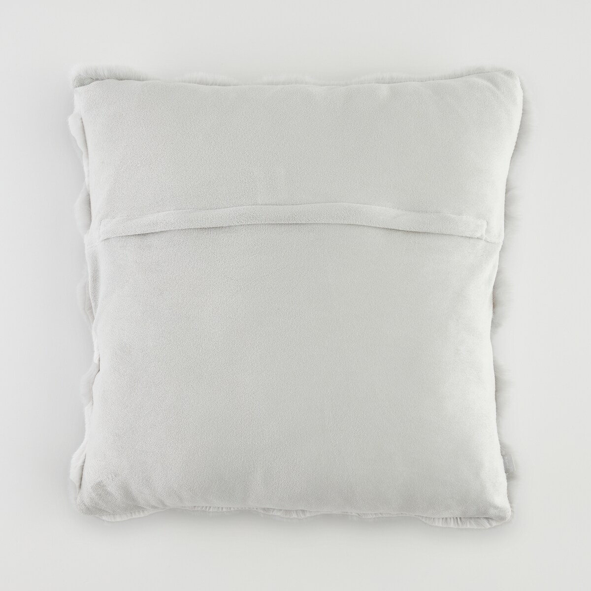 Poszewka Futrzana Bares 45x45 cm w kratę