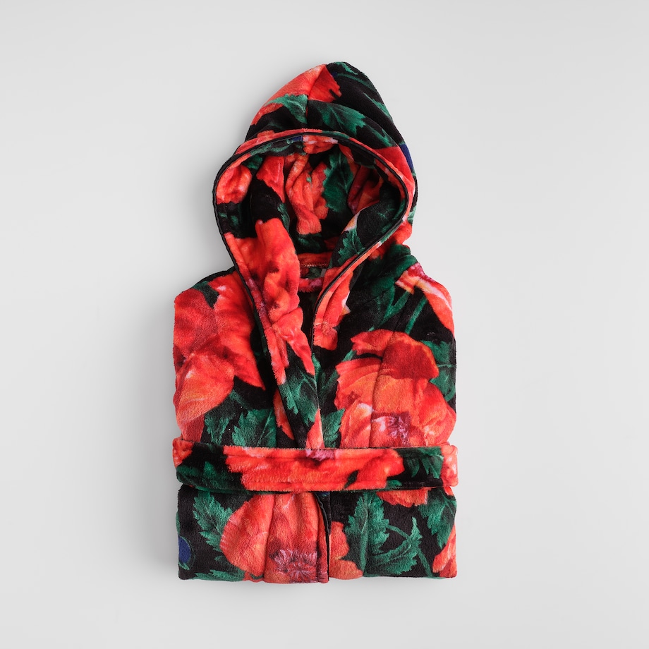 Szlafrok Casinos z motywem kwiatowym