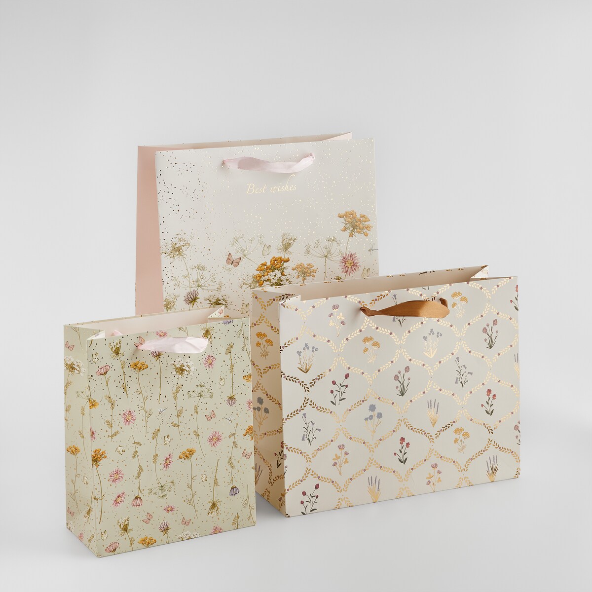 Torba Prezentowa Vintagio z motywem kwiatowym