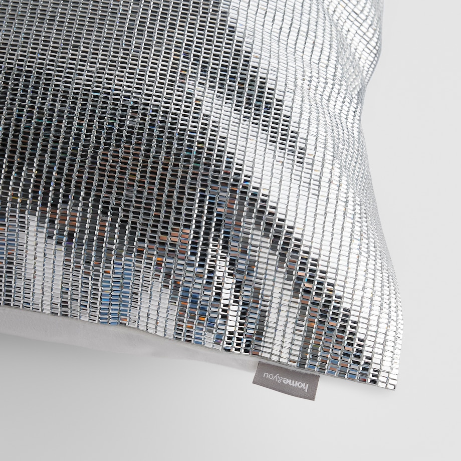 Poszewka dekoracyjna Riflessini 45x45 cm z motywem geometrycznym