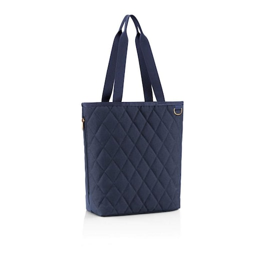Torba classic shopper M rhombus midnight gold, 8 l