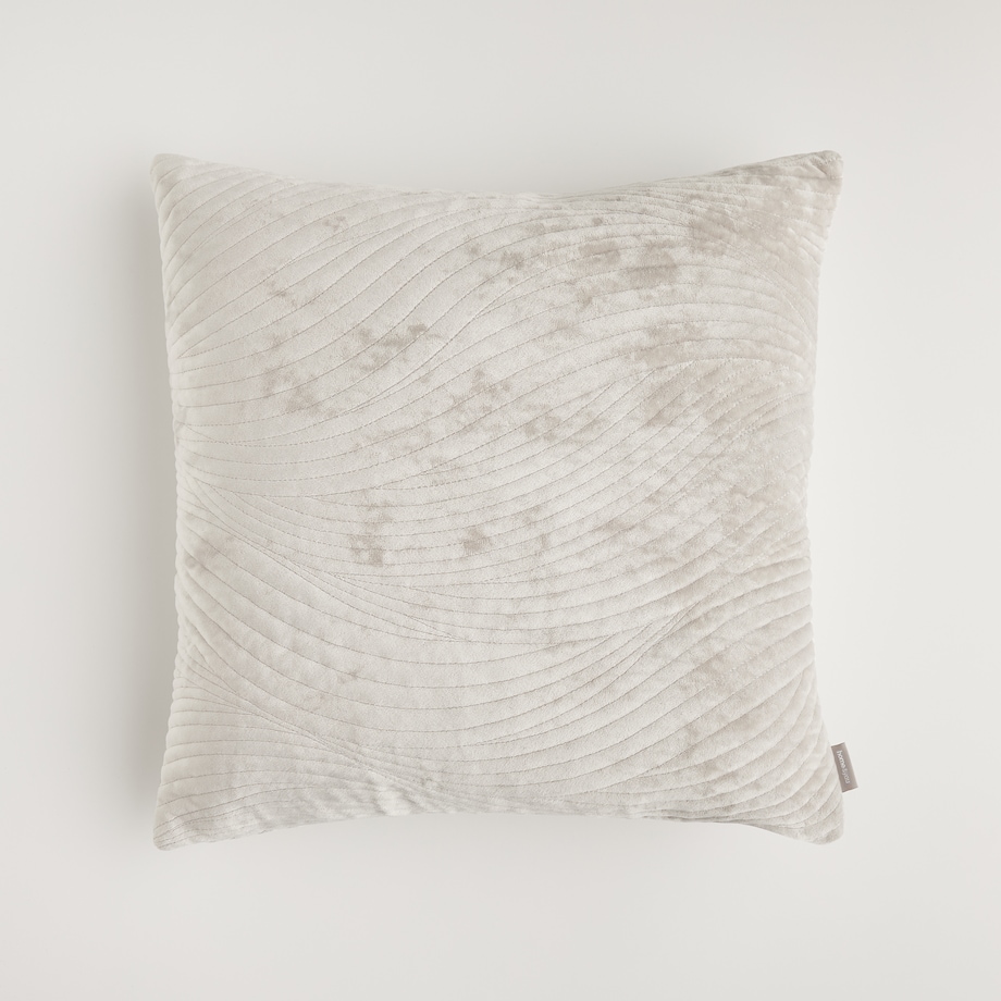 Poszewka Welwetowa Tossa 45x45 cm z wzorem geometrycznym