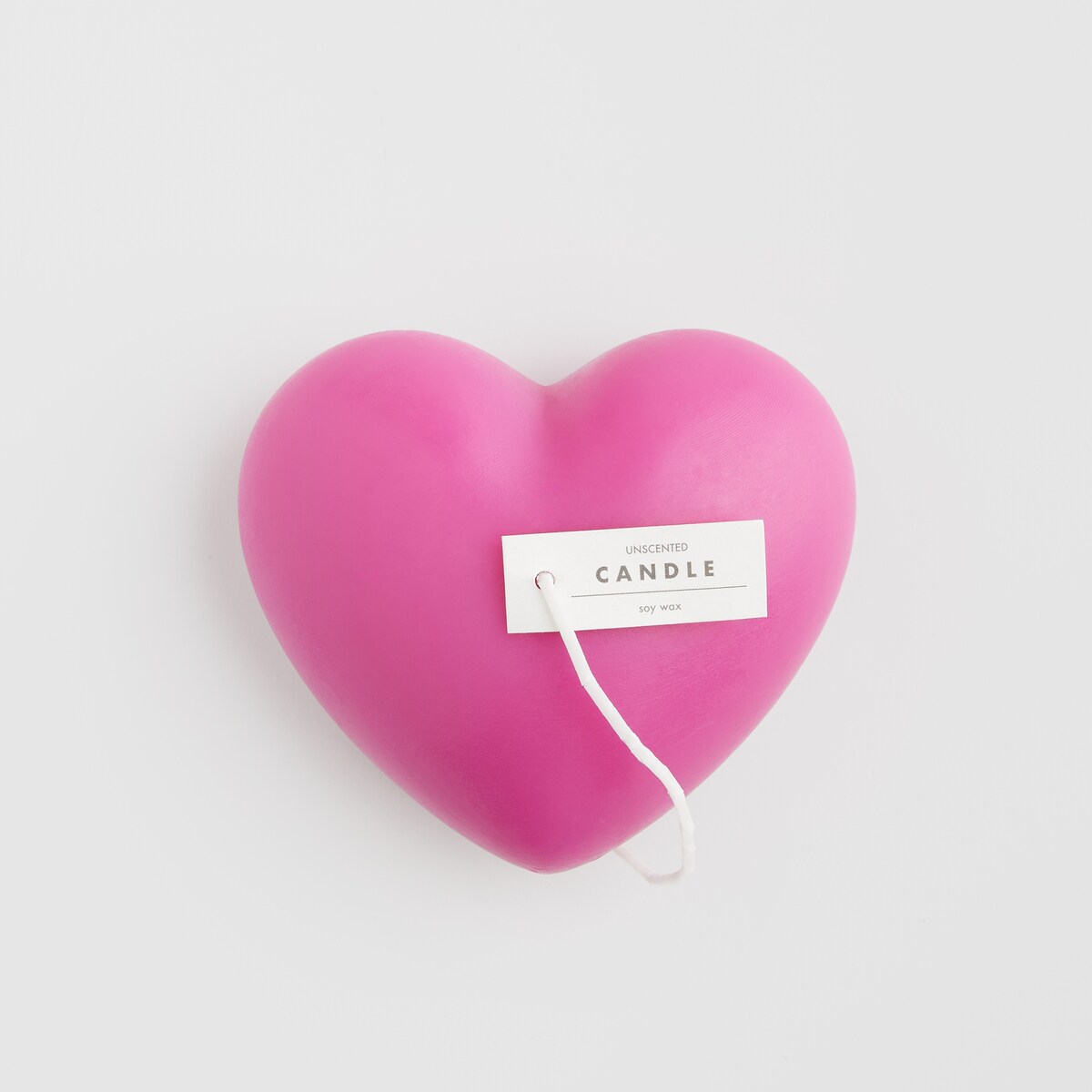 Świeca Corazone z motywem serca