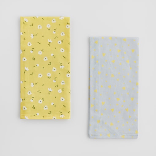 Komplet Ścierek Avis 45x65 cm z motywem serc