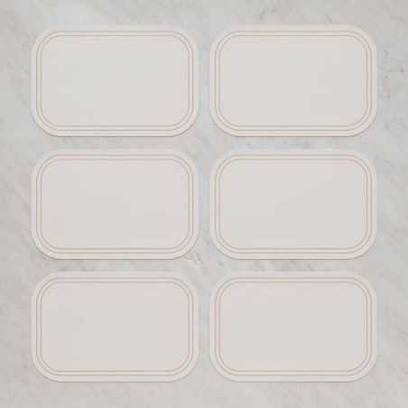 Komplet 6 podkładek dekoracyjnych Ritera