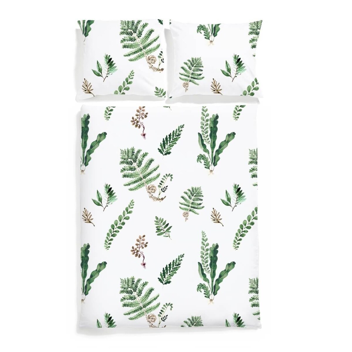 Pościel Paprocie 200/200 + 2 x 50/60 cm