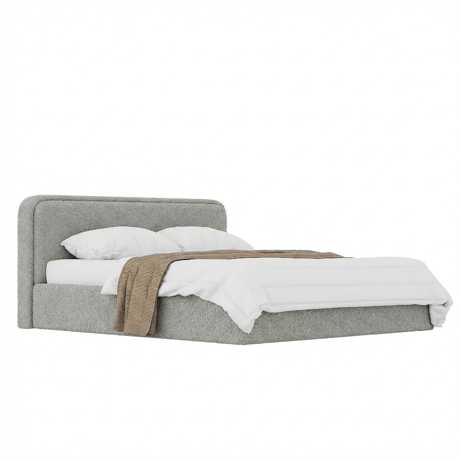 Łóżko Tapicerowane Grand 140X200 Stelaż Pojemnik Na Pościel Loop 17