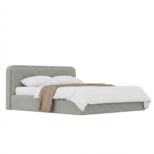 Łóżko Tapicerowane Grand 140X200 Stelaż Pojemnik Na Pościel Loop 17