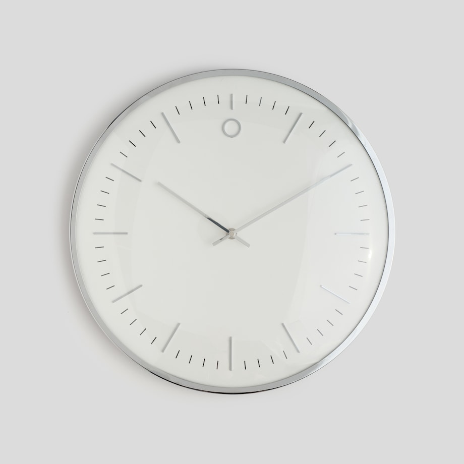 nowoczesny zegar ścienny loom ø 40 cm
