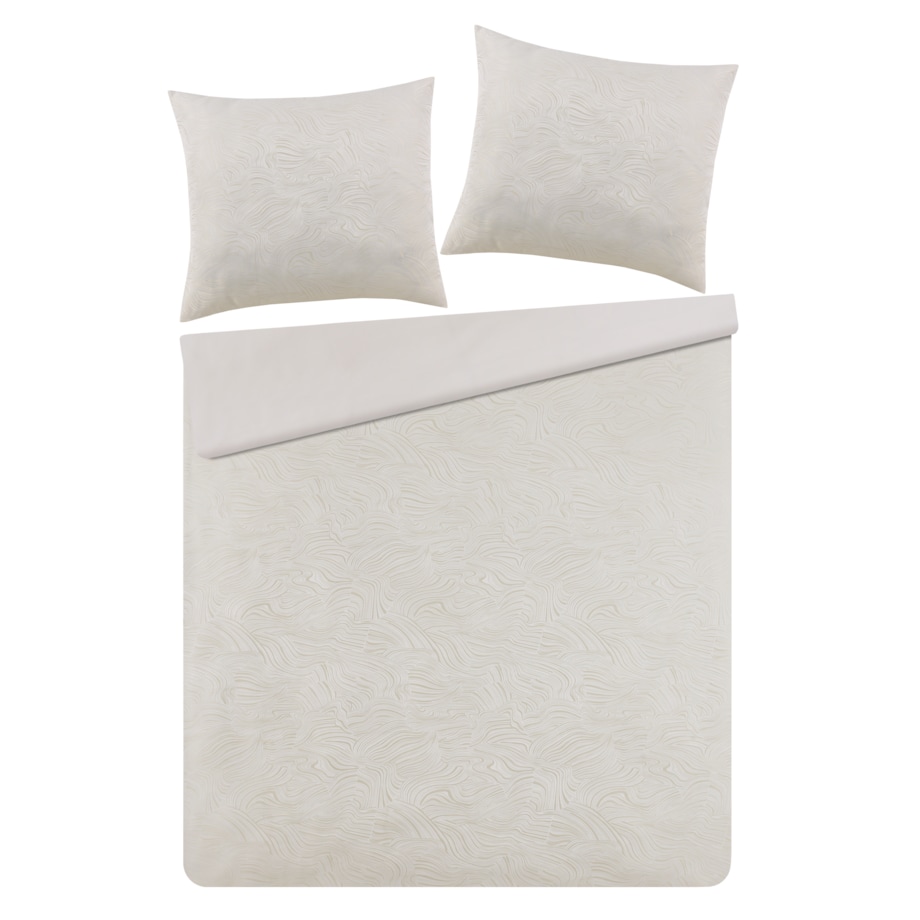 Pościel Żakardowa Linno 160x200 cm z motywem abstrakcyjnym