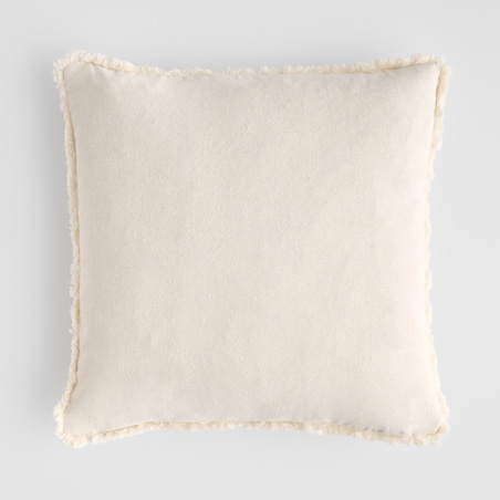 Poszewka Haftowana Patka 45x45 cm z motywem kwiatowym